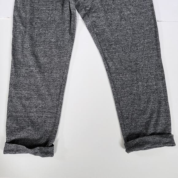 Soft Surroundings Lounge Sweat Pants Cuffed Gray Elastic Waist Size Medium - Picture 3 of 9